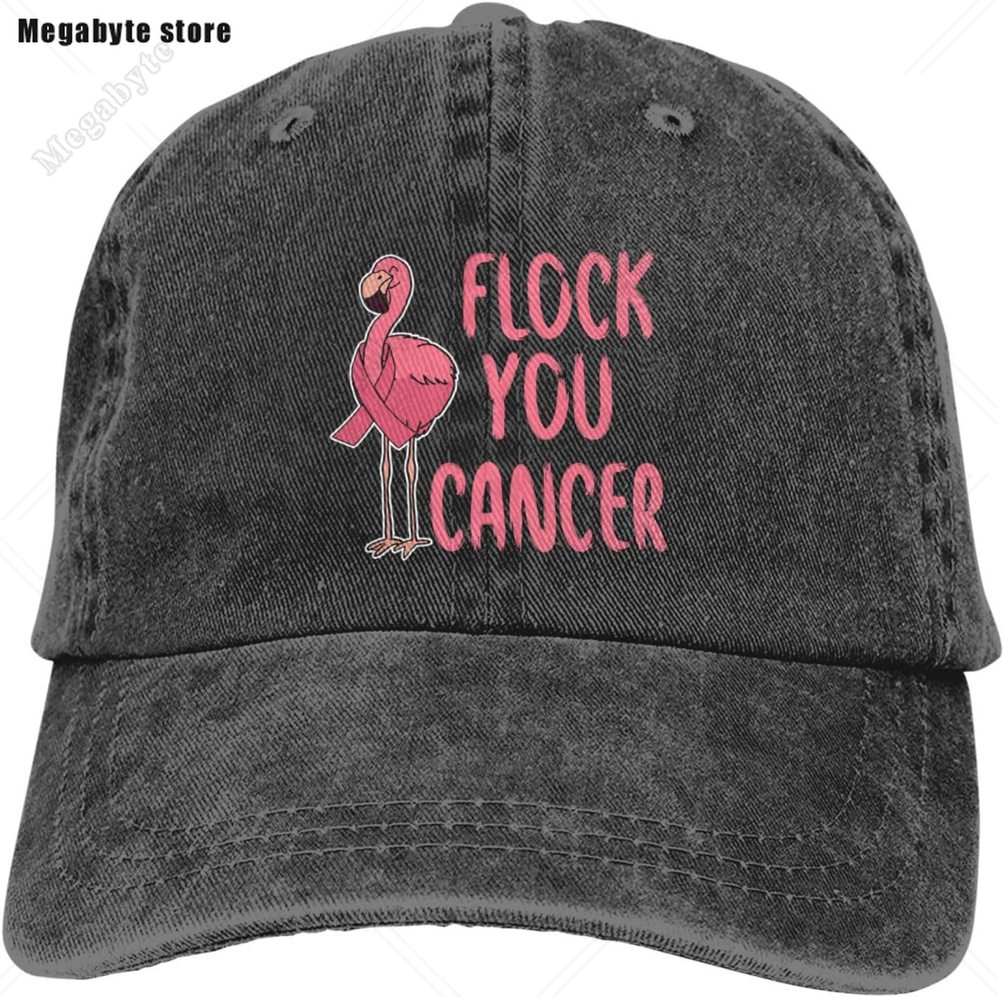 Golf Cap Dad - Calm The Flock Down Pink Flamingo
