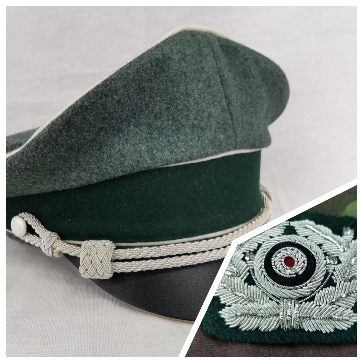 Fedora Hat Wool - E.m.d. WW2 E.m.d Chiến Đấu Nón,