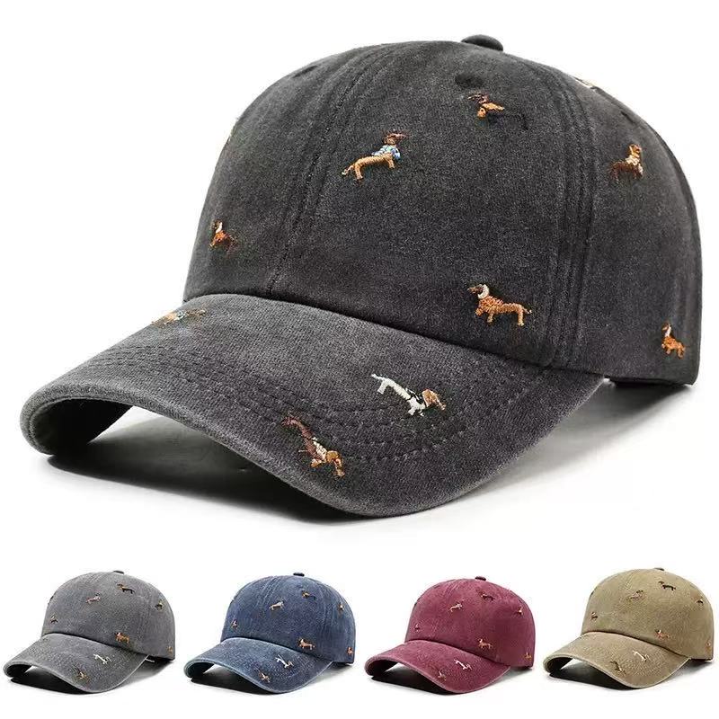 Dachshund Embroidery Washed Co - đánh giá và giá Golf Cap Dad