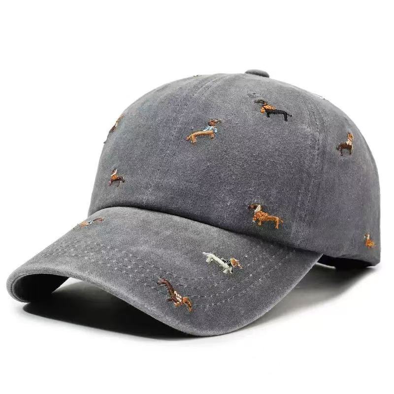 Dachshund Embroidery Washed Co - đánh giá và giá Golf Cap Dad
