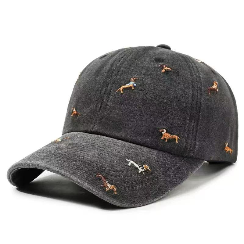 Dachshund Embroidery Washed Co - đánh giá và giá Golf Cap Dad