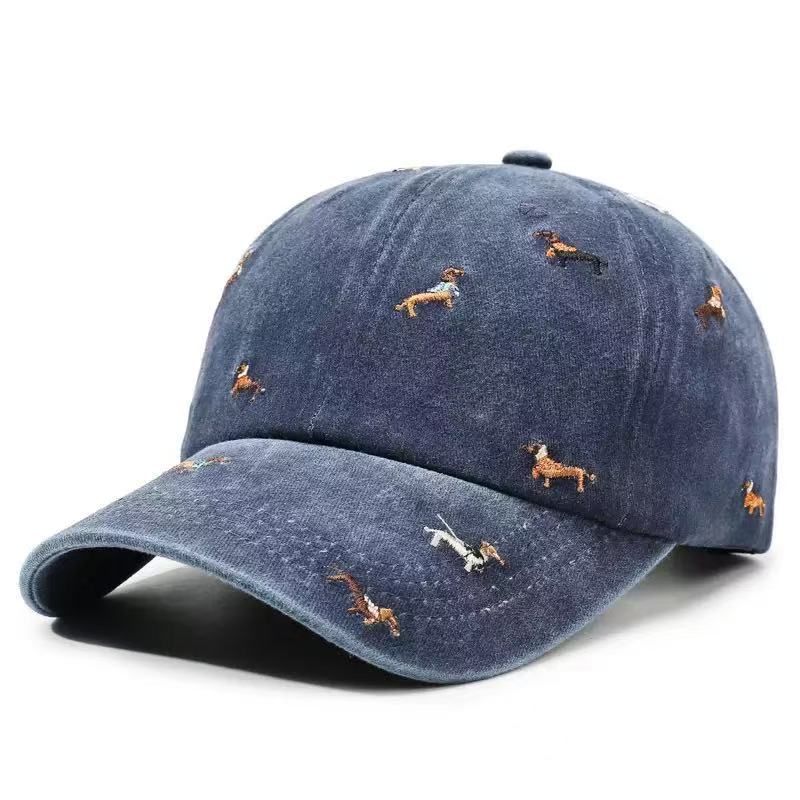 Dachshund Embroidery Washed Co - đánh giá và giá Golf Cap Dad