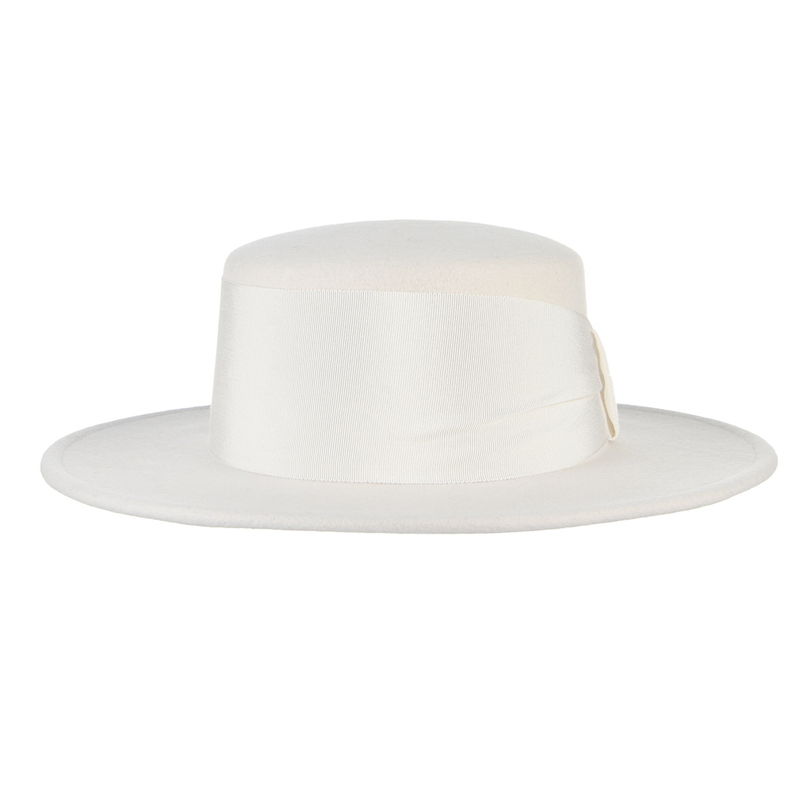 100% Wool White Autumn Winter  - đánh giá và giá Fedora Hat Wool