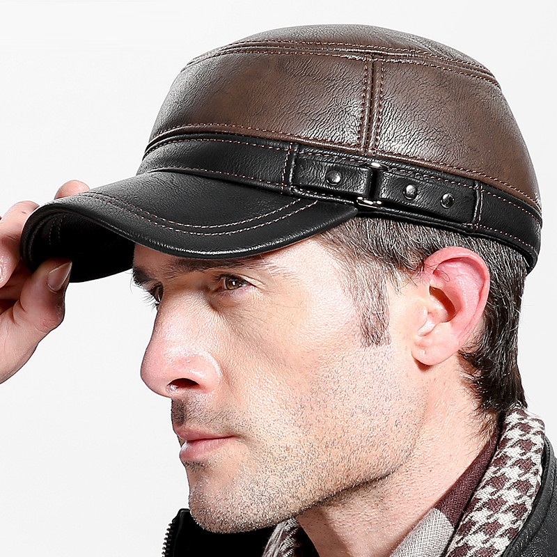 Cowskin Genuine Leather Baseba - đánh giá và giá Baseball Cap Structured