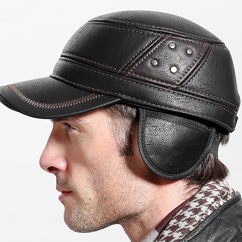 Cowskin Genuine Leather Baseba - đánh giá và giá Baseball Cap Structured