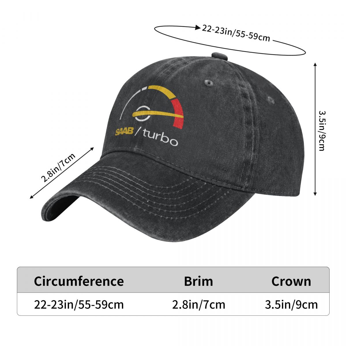 Washed Men's Baseball Cap Turb - đánh giá và giá Golf Cap Dad