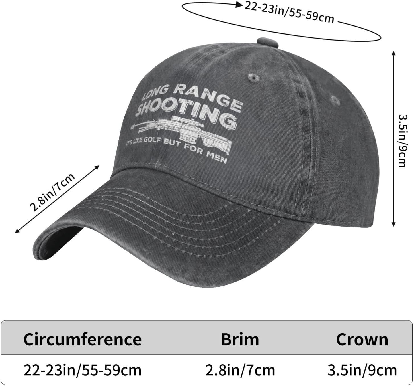 Funny Hat Long Ranges Shooting - đánh giá và giá Golf Cap Dad