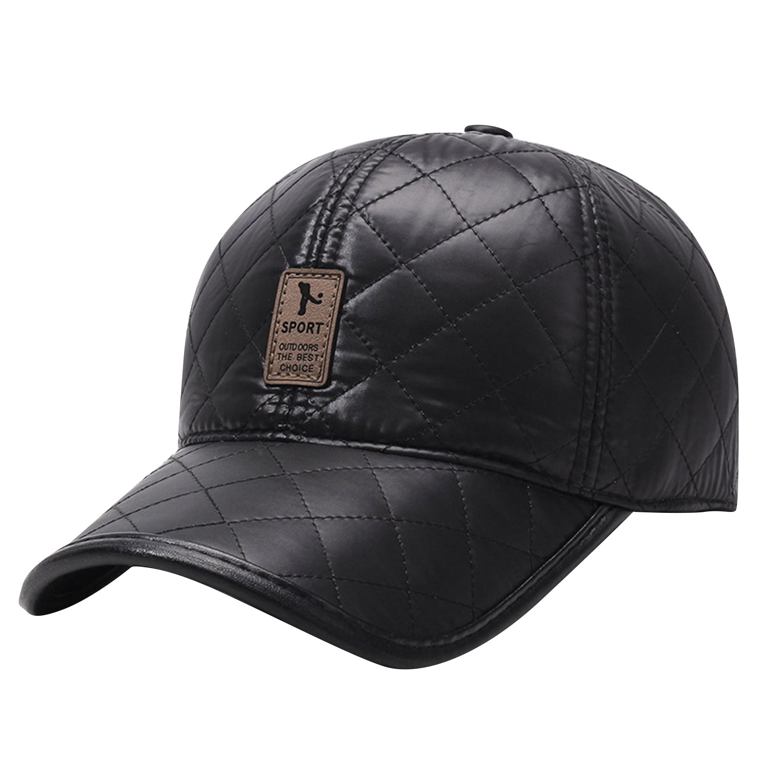 Winter Men PU Baseball Cap War - đánh giá và giá Winter Trapper Hat