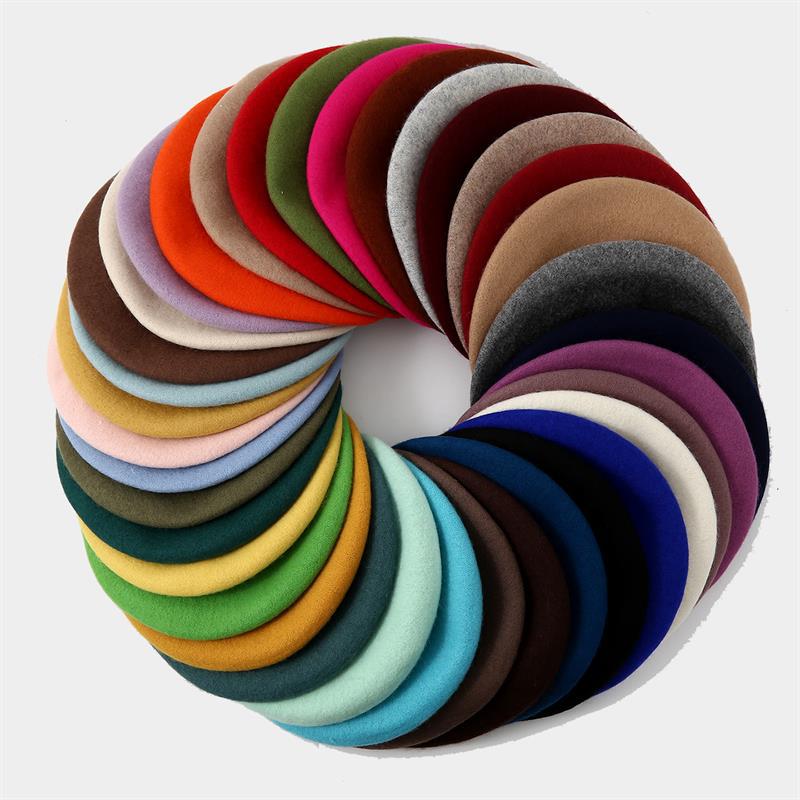 Big Size Beret Women  Large Be - đánh giá và giá Beret French Wool