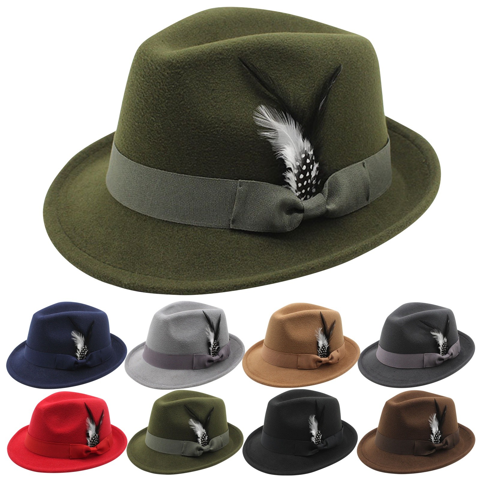 Vintage Fedora Hat Women Men T - đánh giá và giá Fedora Hat Wool