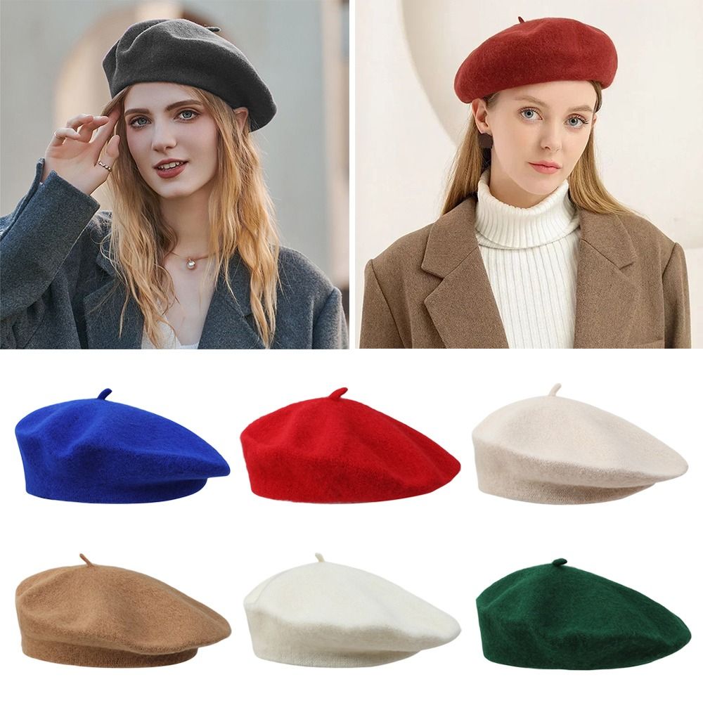 New Unisex Uniform Cap Men Wom - đánh giá và giá Beret French Wool